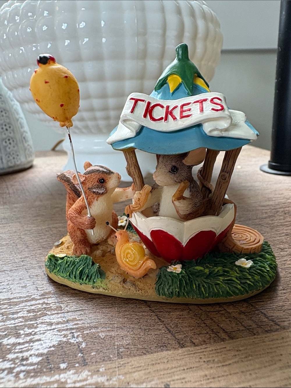 "The ticket booth" Teeny Tiny Tails by Fitz and Floyd
